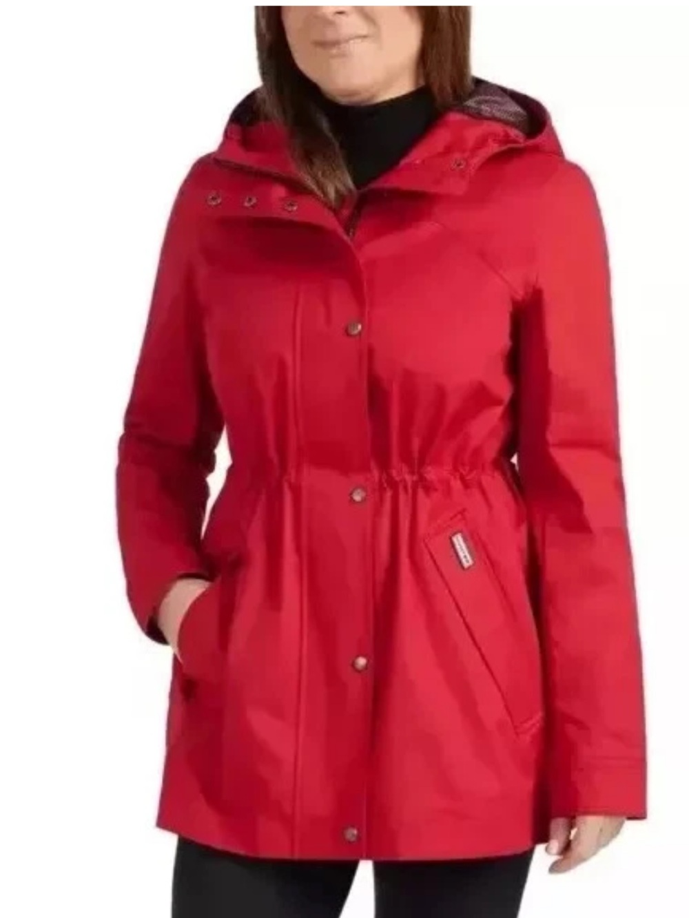 NWT Hunter size S red rain jacket